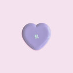 Berry Candy Heart Compact Mirror